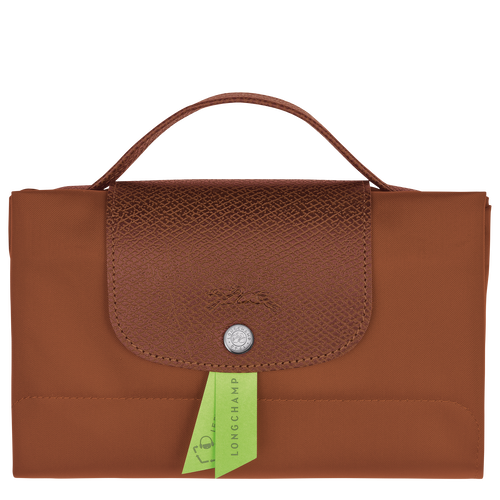 Le Pliage Green S Briefcase , Cognac - Recycled canvas - View 6 of  6