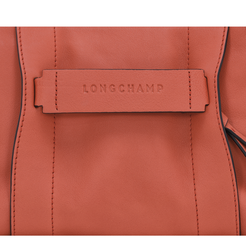 Umhängetasche S Longchamp 3D , Leder - Ockerbraun - Ansicht 5 von 5