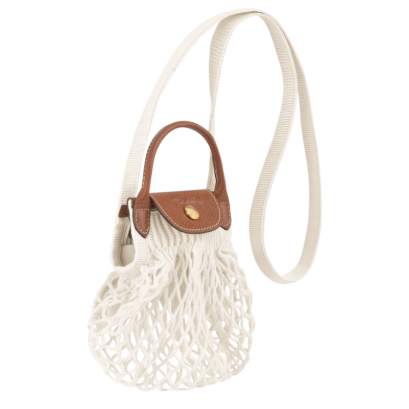 Le Pliage Filet Bolso bandolera XS , Tela - Crudo  - Vista 3 de 4