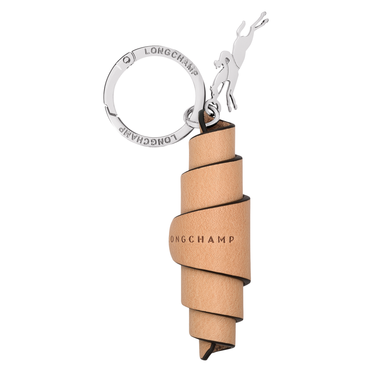 Key ring Vegetal - Leather | Longchamp US