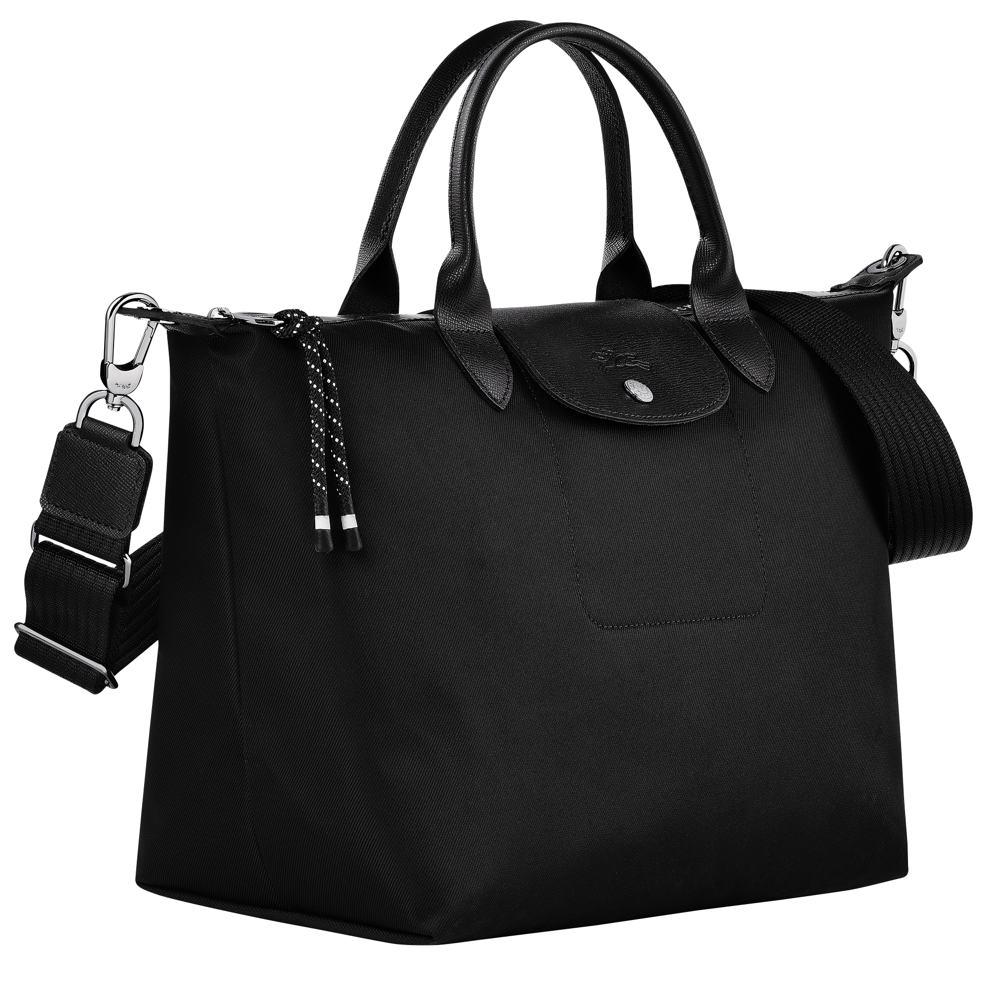 Le Pliage Energy Borsa con manico L,  Nero
