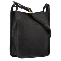 Le Foulonné Crossbody bag S, Black
