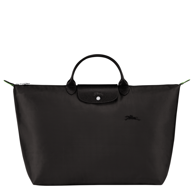 Le Pliage Green S Travel bag , Black - Recycled canvas  - View 1 of 7