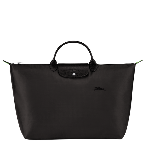 Le Pliage Green S Travel bag , Black - Recycled canvas - View 1 of 6