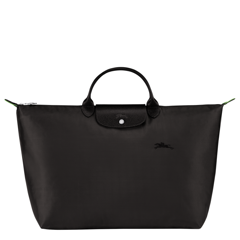 Le Pliage Green S Travel bag , Black - Recycled canvas  - View 1 of  6