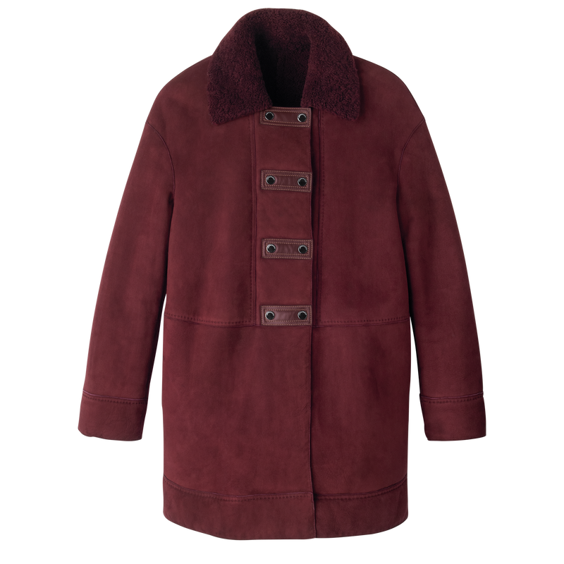 Longchamp shearling top coat