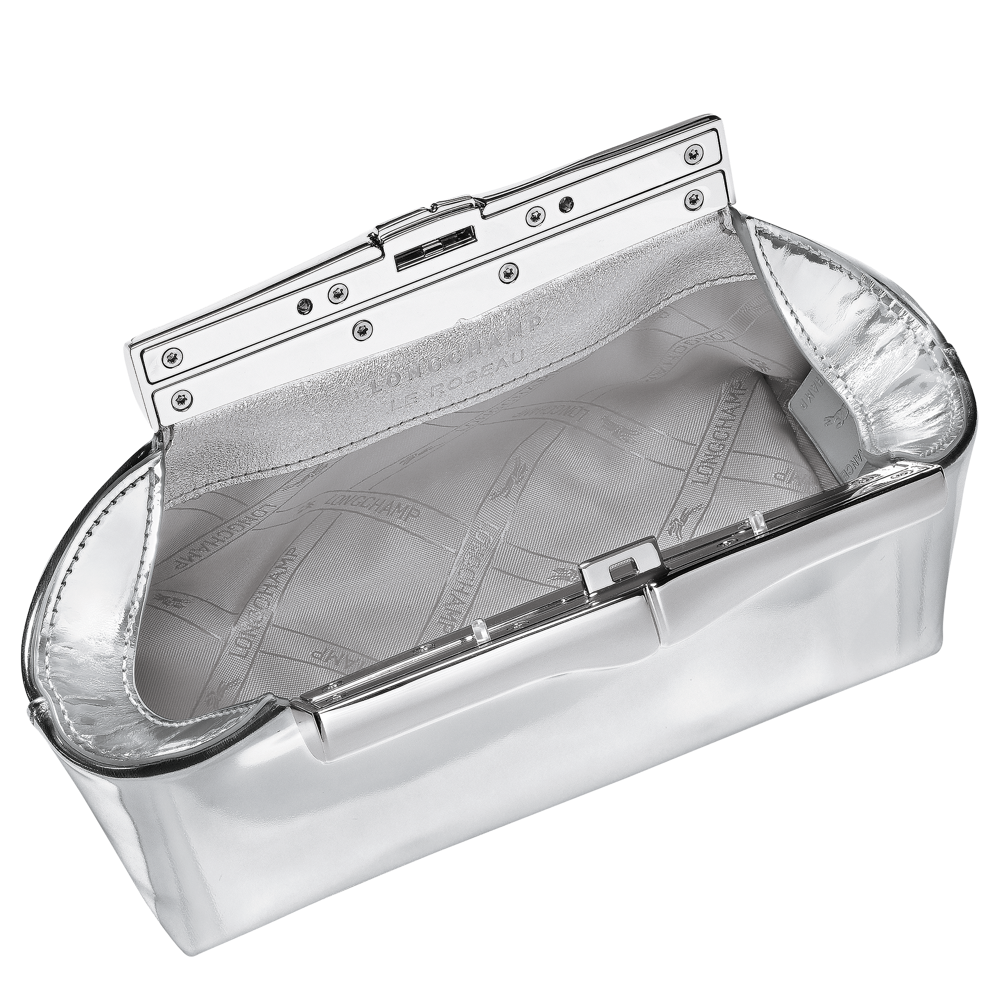 Le Roseau Bolso peque&ntilde;o S, Plateado