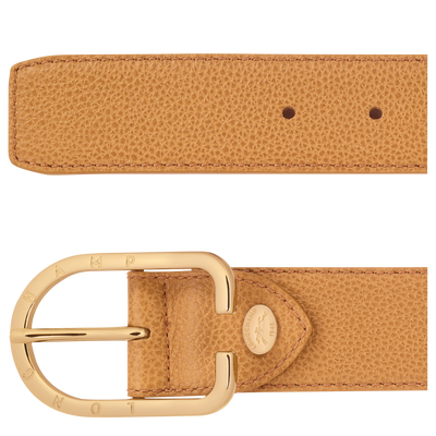Le Foulonné Ladies' belt, Walnut