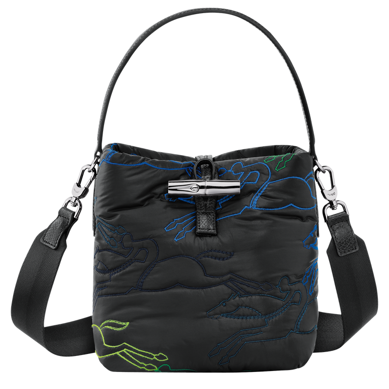 Sac seau best sale longchamp noir