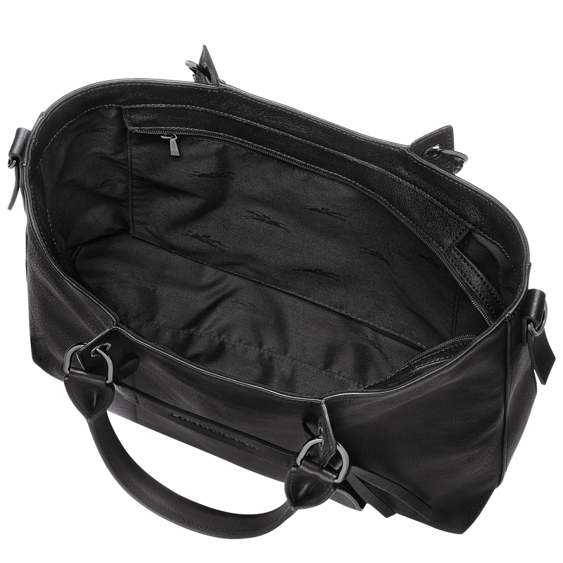 Handtasche L Longchamp 3D , Leder - Schwarz  - Ansicht 5 von 6