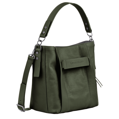 Longchamp 3D 크로스 바디백 S, 카키