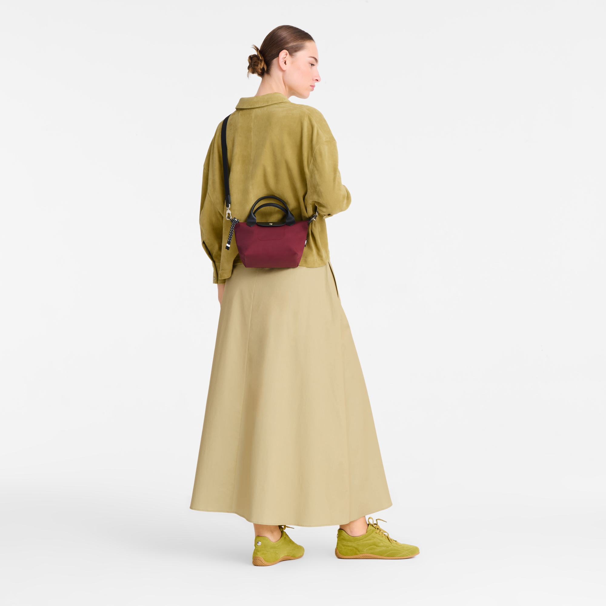 Le Pliage Energy XS Handbag Burgundy - Recycled canvas | Longchamp US Le Pliage Energy XS Handbag Burgundy - Recycled canvas | Longchamp US