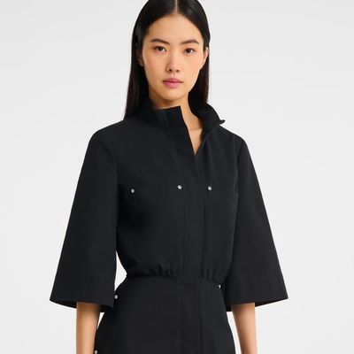 null Midi dress, Black