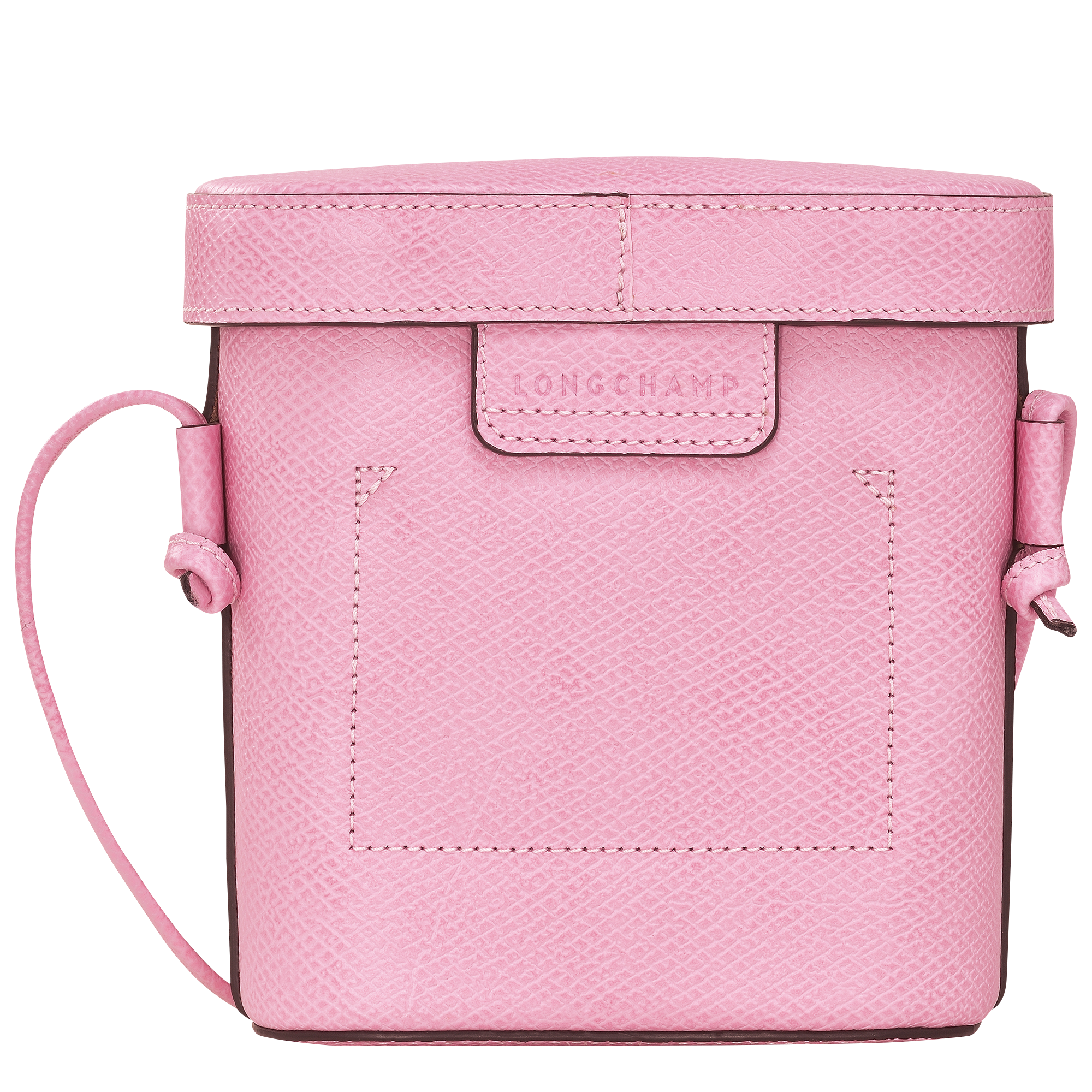 Longchamp Roseau Leather Crossbody Bag In Pink, ModeSens
