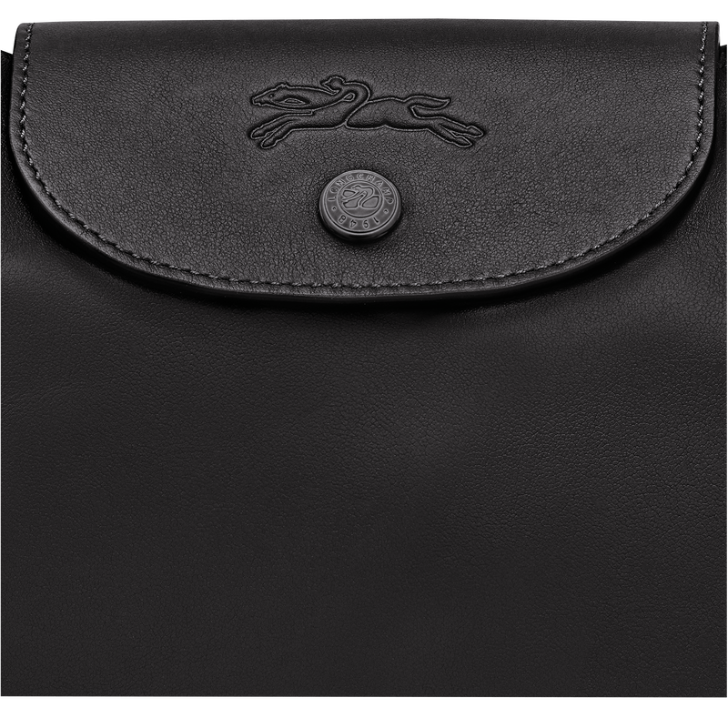 Borsa da spalla L Le Pliage Xtra , Pelle - Nero  - View 6 of  6