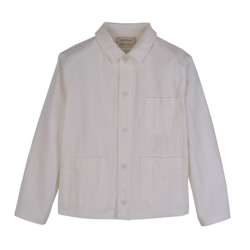 Jacket , Ecru - Cotton  - View 1 of  6