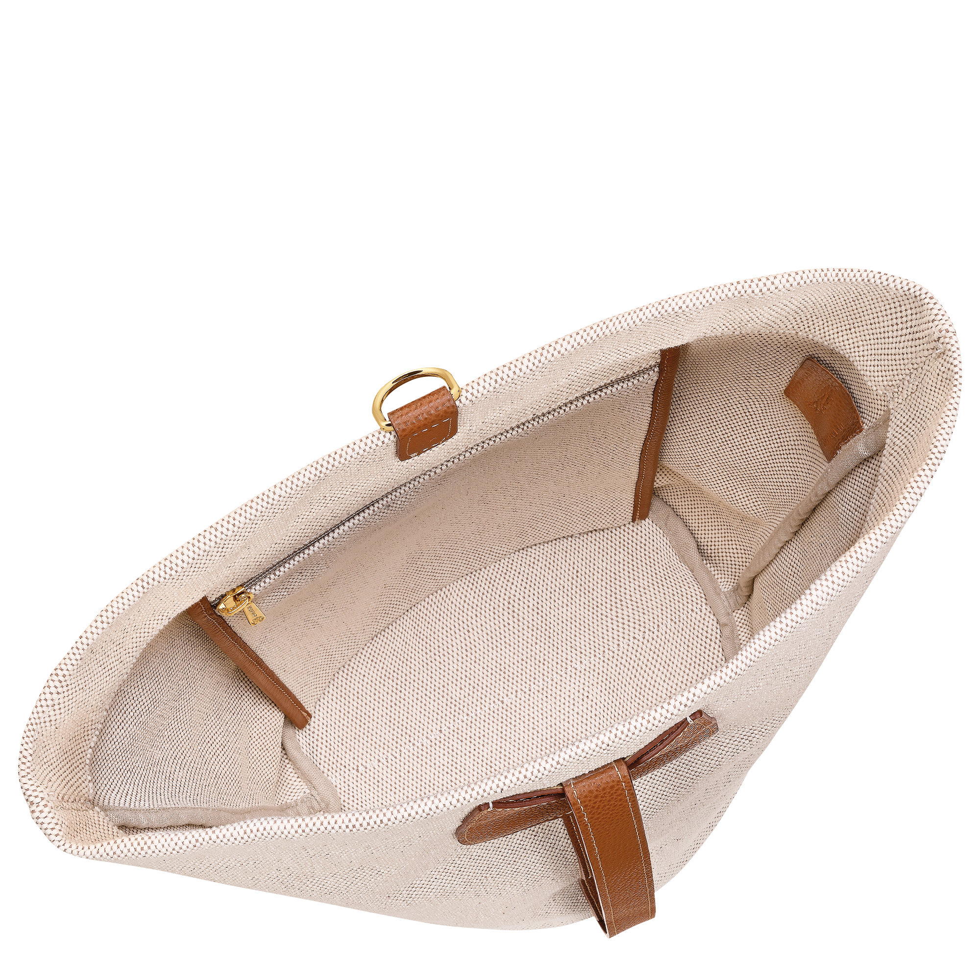 ル フローネ トワル バケットバッグ L, キャラメル