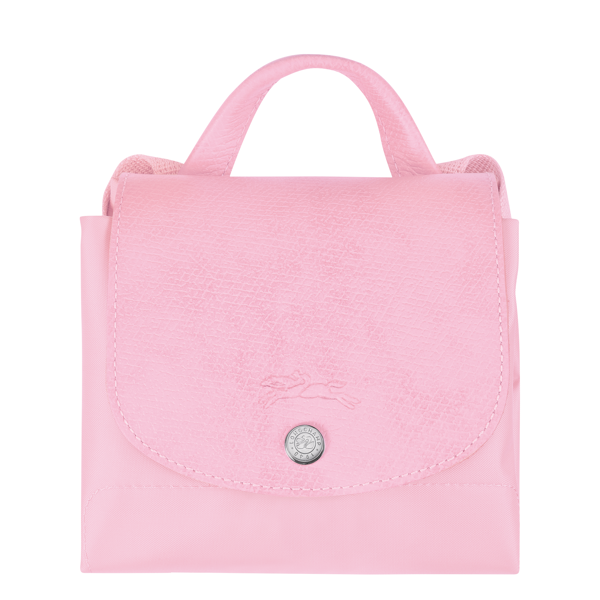 Le Pliage Green M Backpack Pink - Recycled canvas (L1699919P75)