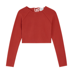 Top , Strawberry - Fluid knit