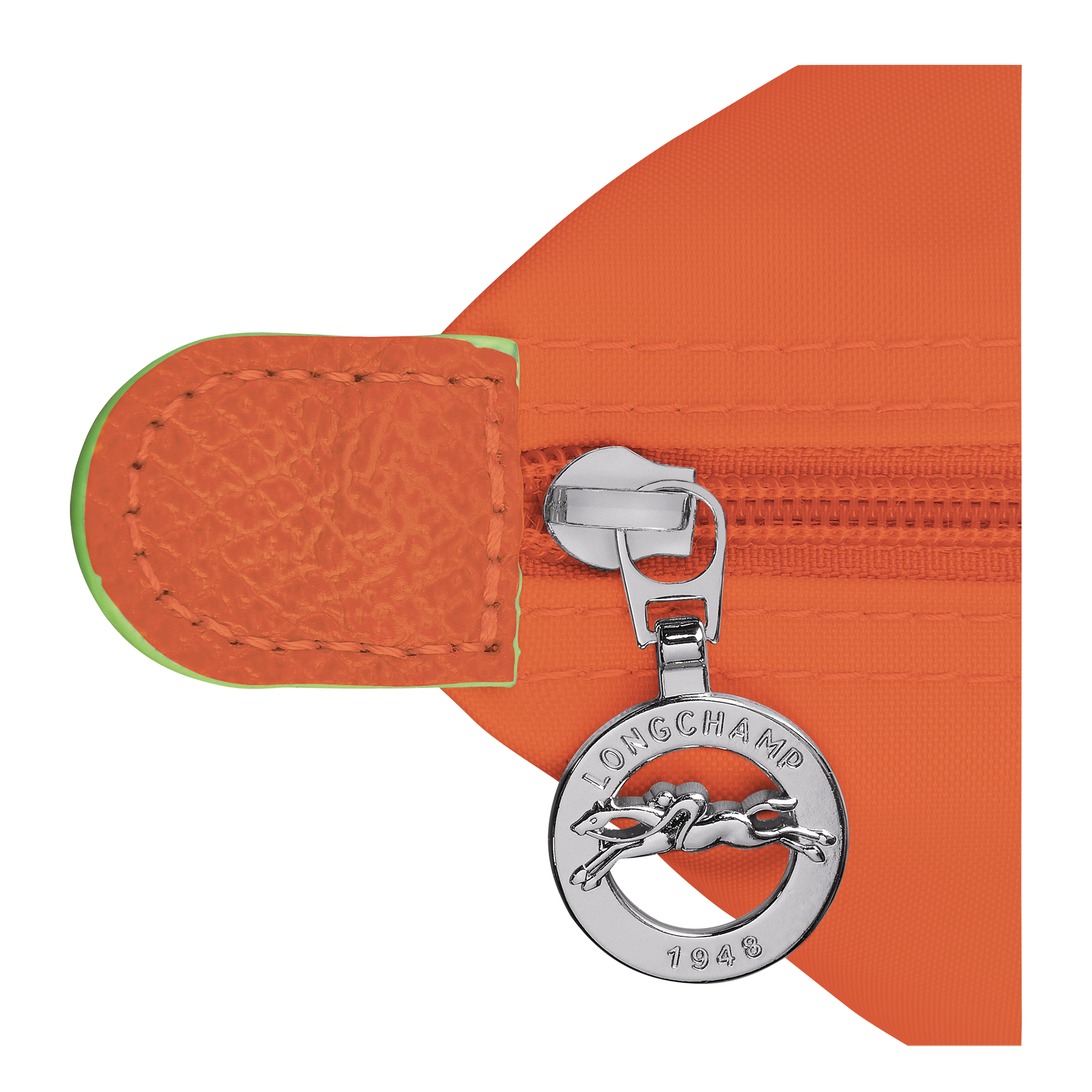 Le Pliage Green 肩揹袋 M, 橘紅色