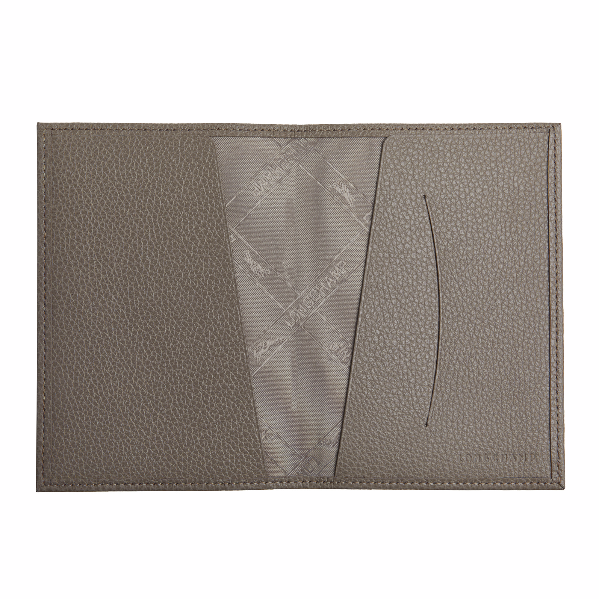 Passport cover, Turtledove - View 2 of
2 - zoom in Le Foulonné Passport cover, Turtledove