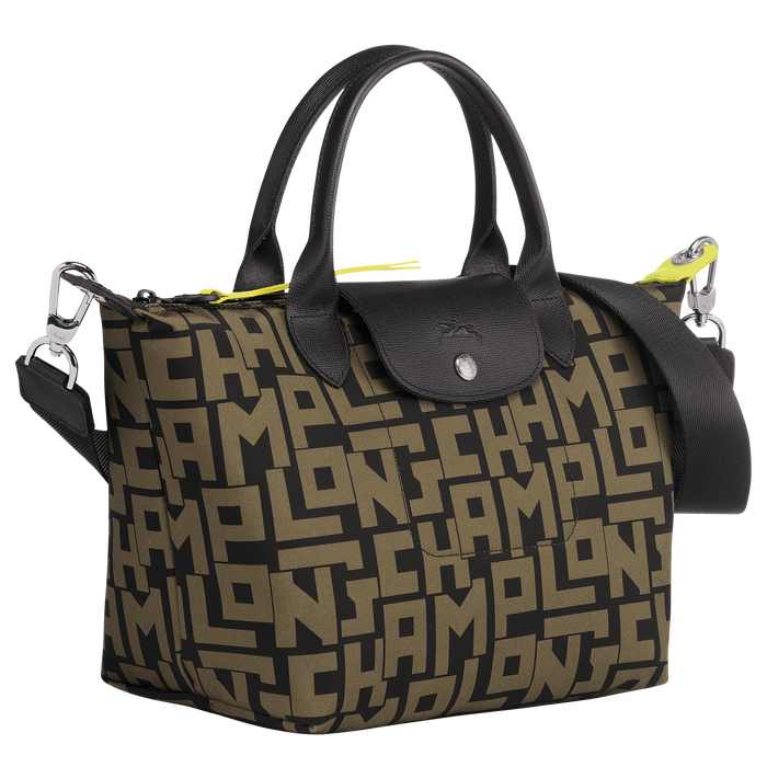 Top handle bag Le Pliage LGP Black/Khaki (L1512412576) | Longchamp EN