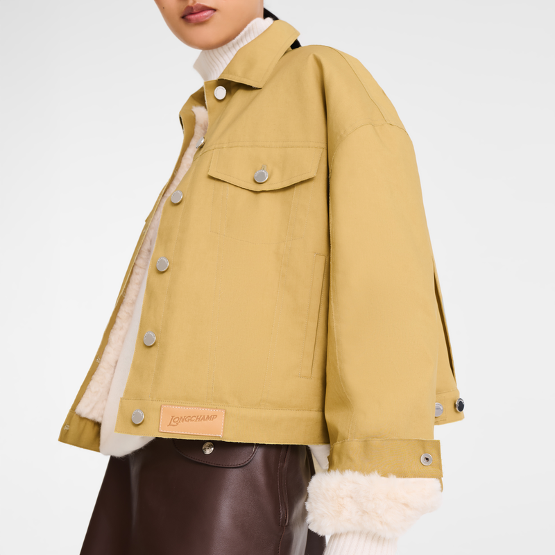 Jacket , Desert - Water-repellent technical canvas  - View 4 of  4