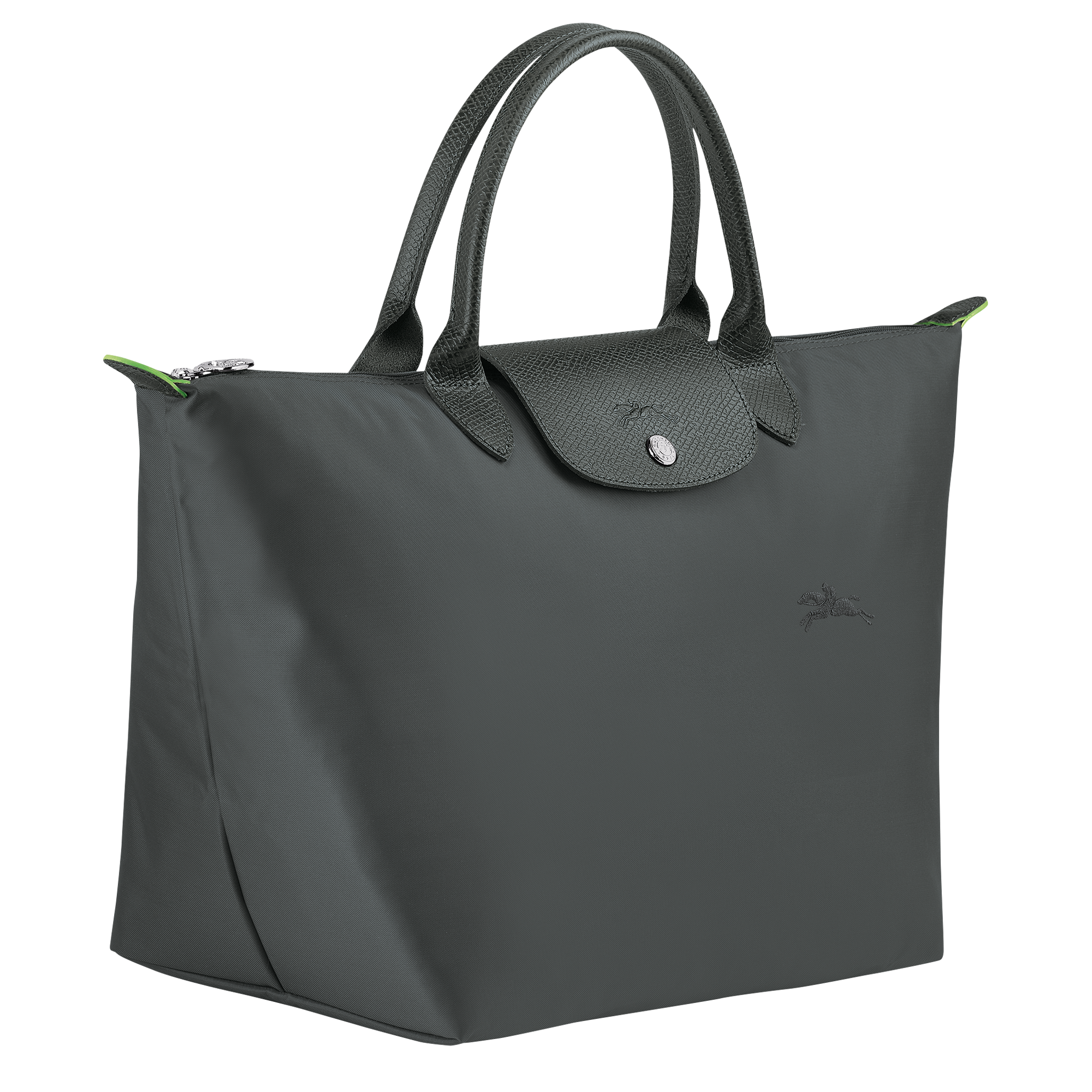 Le Pliage Green Bolso con asa superior M, Grafito