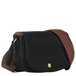 &Eacute;pure S Crossbody bag , Black - Leather
