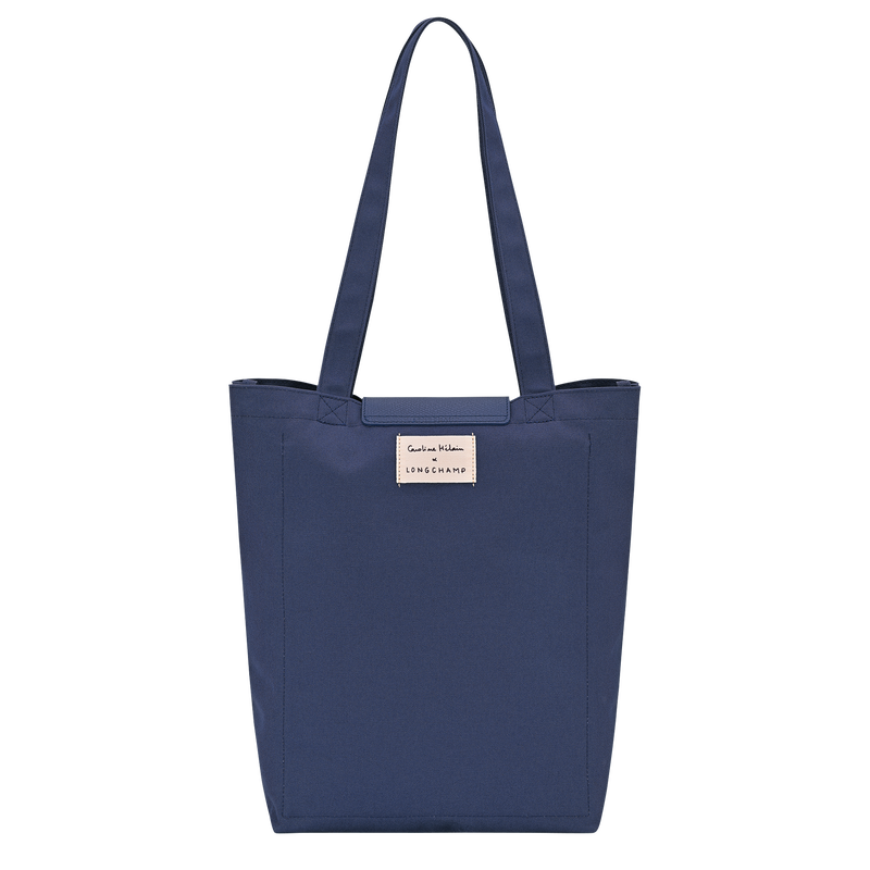 Caroline H&eacute;lain x Longchamp M Tote bag , Thistle - Canvas  - View 3 of 5