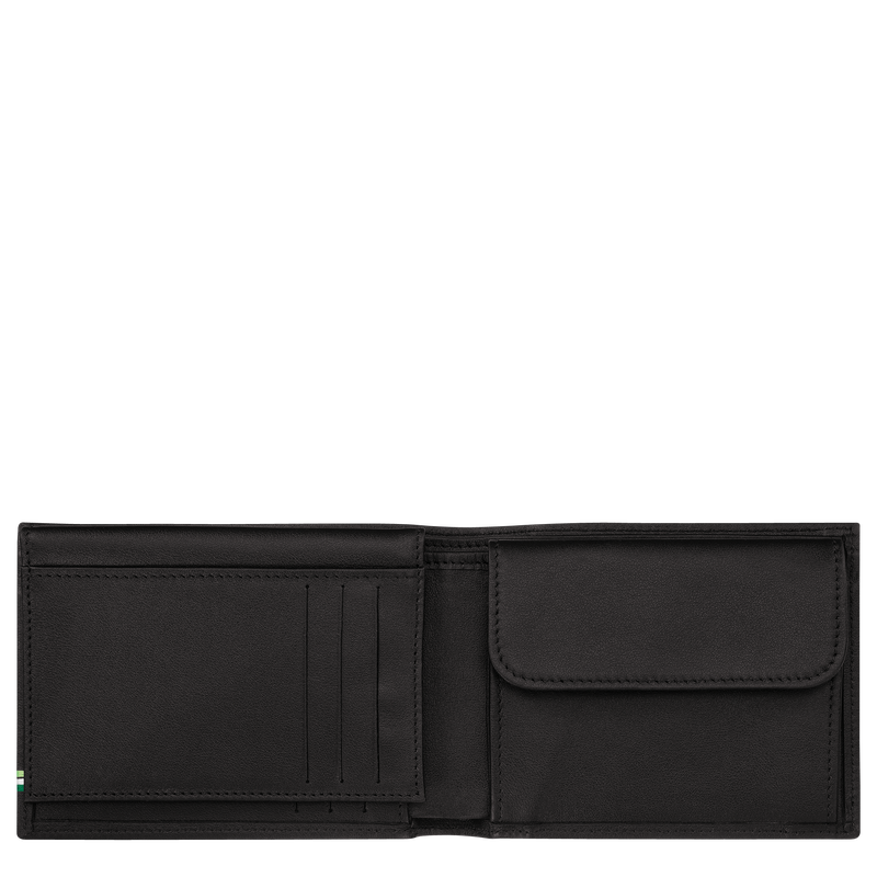 Longchamp sur Seine Wallet , Black - Leather  - View 2 of  3