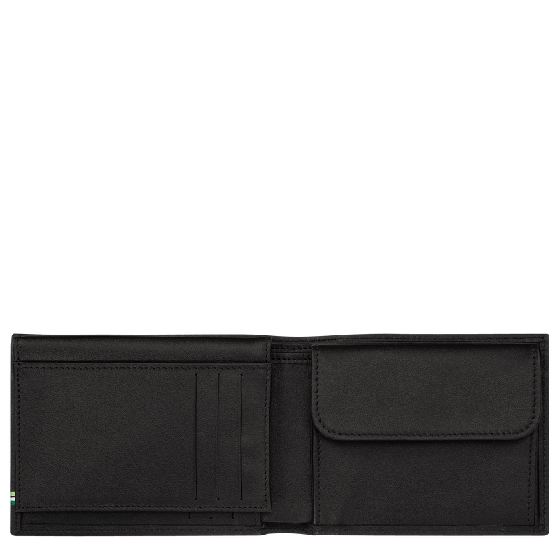 Longchamp sur Seine Wallet , Black - Leather  - View 2 of  3