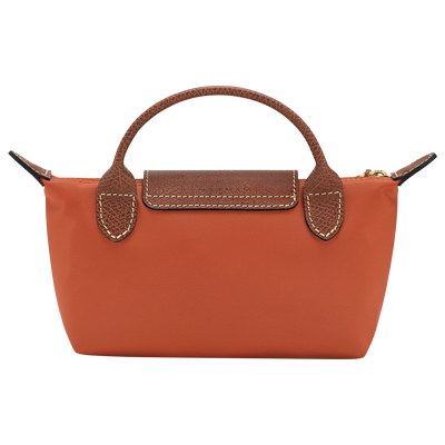 Le Pliage Original 附提把的小袋子, 磚紅色