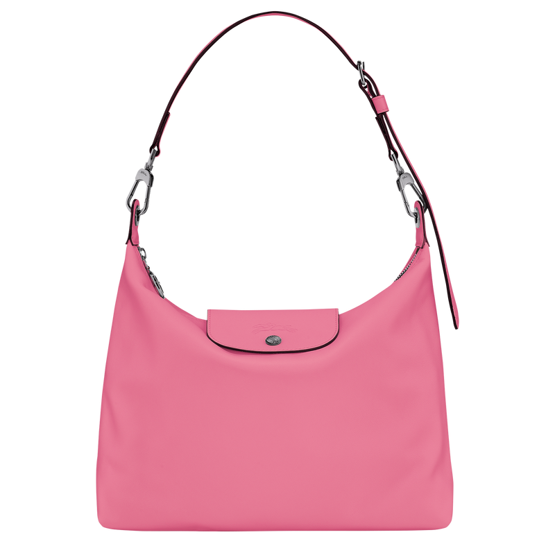 Le Pliage Xtra M Hobo bag , Pink - Leather  - View 1 of  6