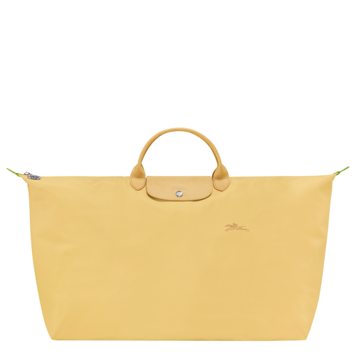 Le Pliage Green M Travel bag , Wheat - Recycled canvas - View 1 of 5