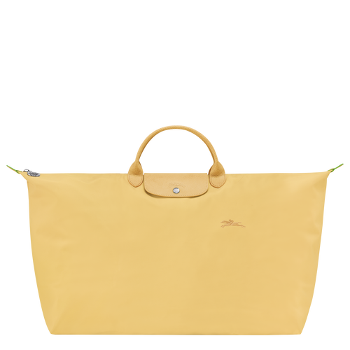 Le Pliage Green M Travel bag , Wheat - Recycled canvas - View 1 of 5