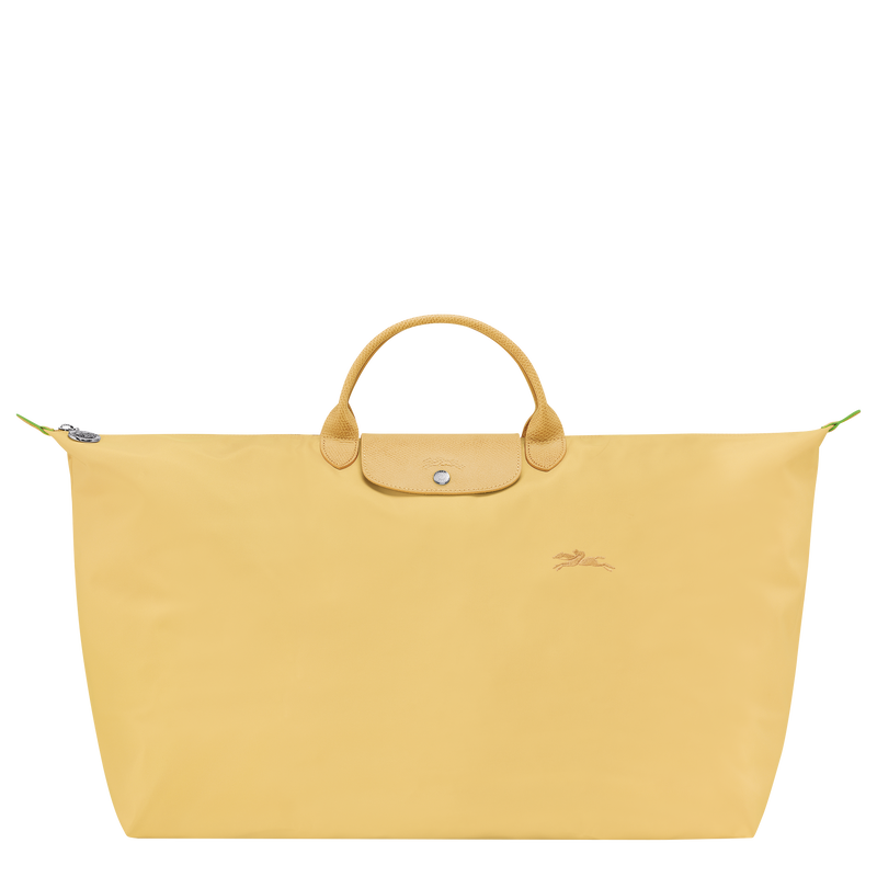 Le Pliage Green M Travel bag , Wheat - Recycled canvas  - View 1 of 5
