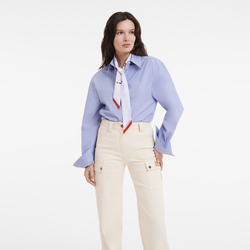 Marinière Longchamp Bandeau , Hemelsblauw/Rood - Ander