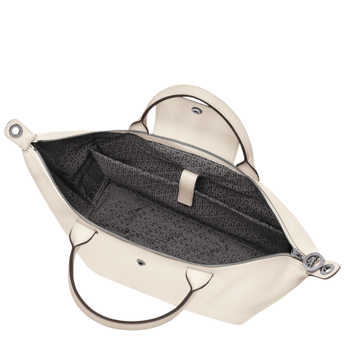 Le Pliage Xtra Bolso con asa superior L , Cuero - Crudo - Vista 4 de 5