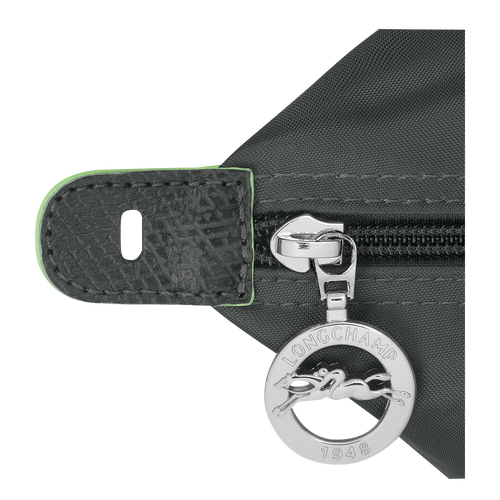 Sac de voyage M Le Pliage Green , Toile recyclée - Graphite - Vue 5 de 6