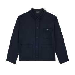 Jacket , Navy - Flannel