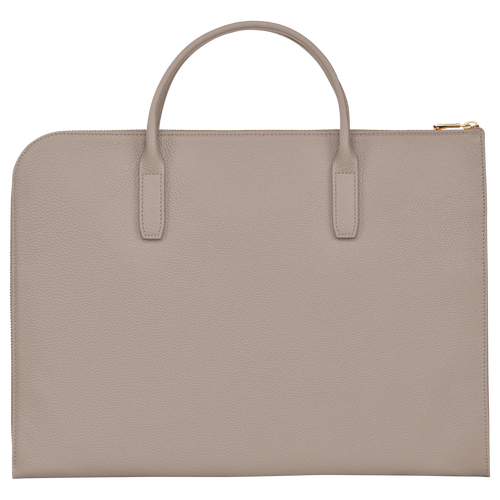Le Foulonné S Briefcase , Turtledove - Leather - View 4 of 5