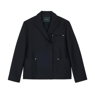 null Jacke, Schwarz