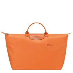 Le Pliage Green S Travel bag , Orange - Recycled canvas