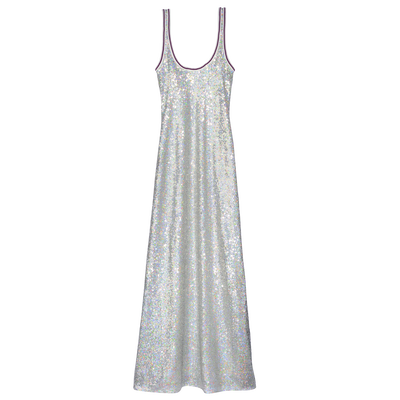 null Long dress, Silver