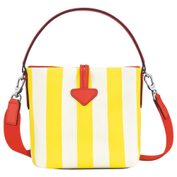 Roseau Essential Bolso saco XS, Amarillo/Blanco