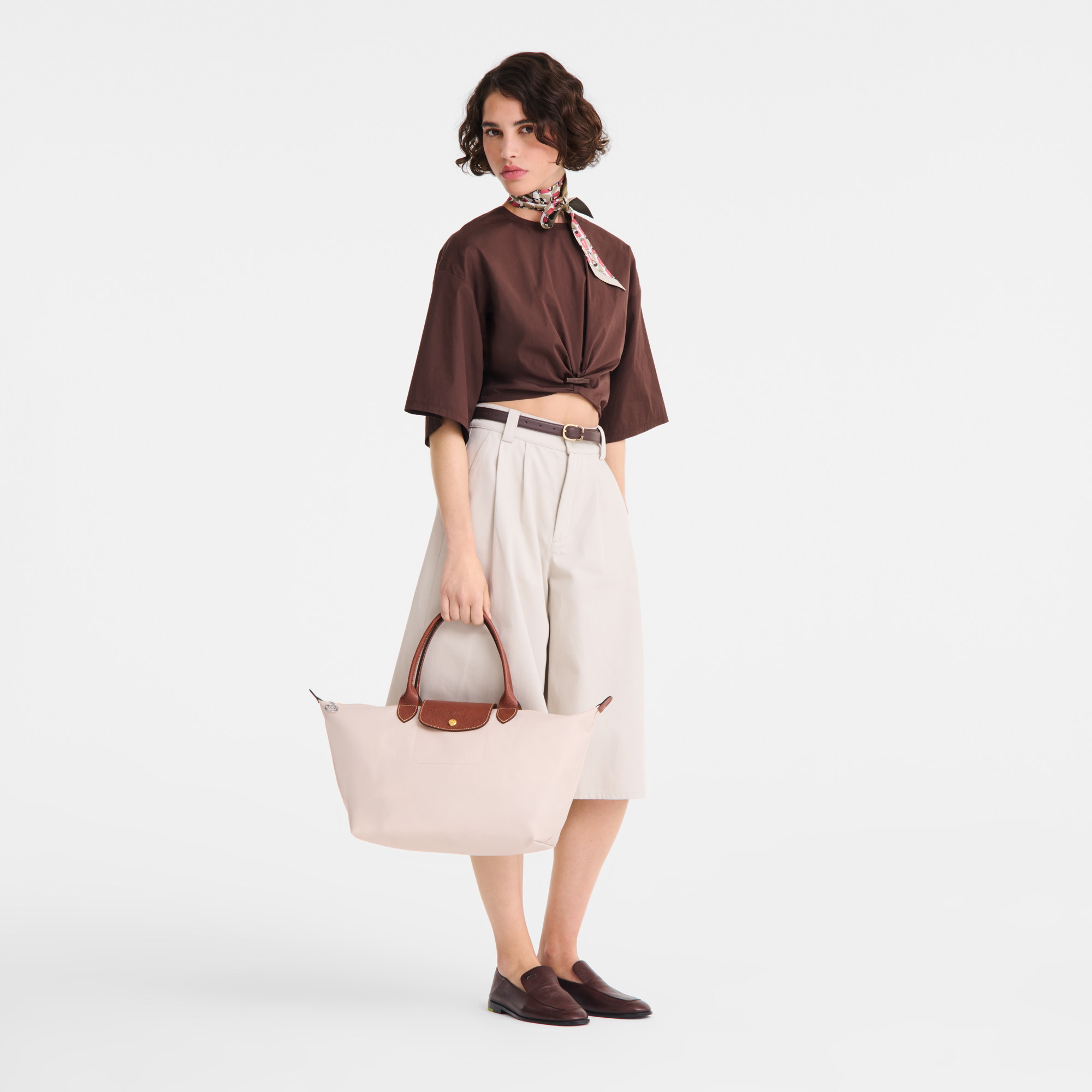Le Pliage Original Bolso con asa superior L, Papel