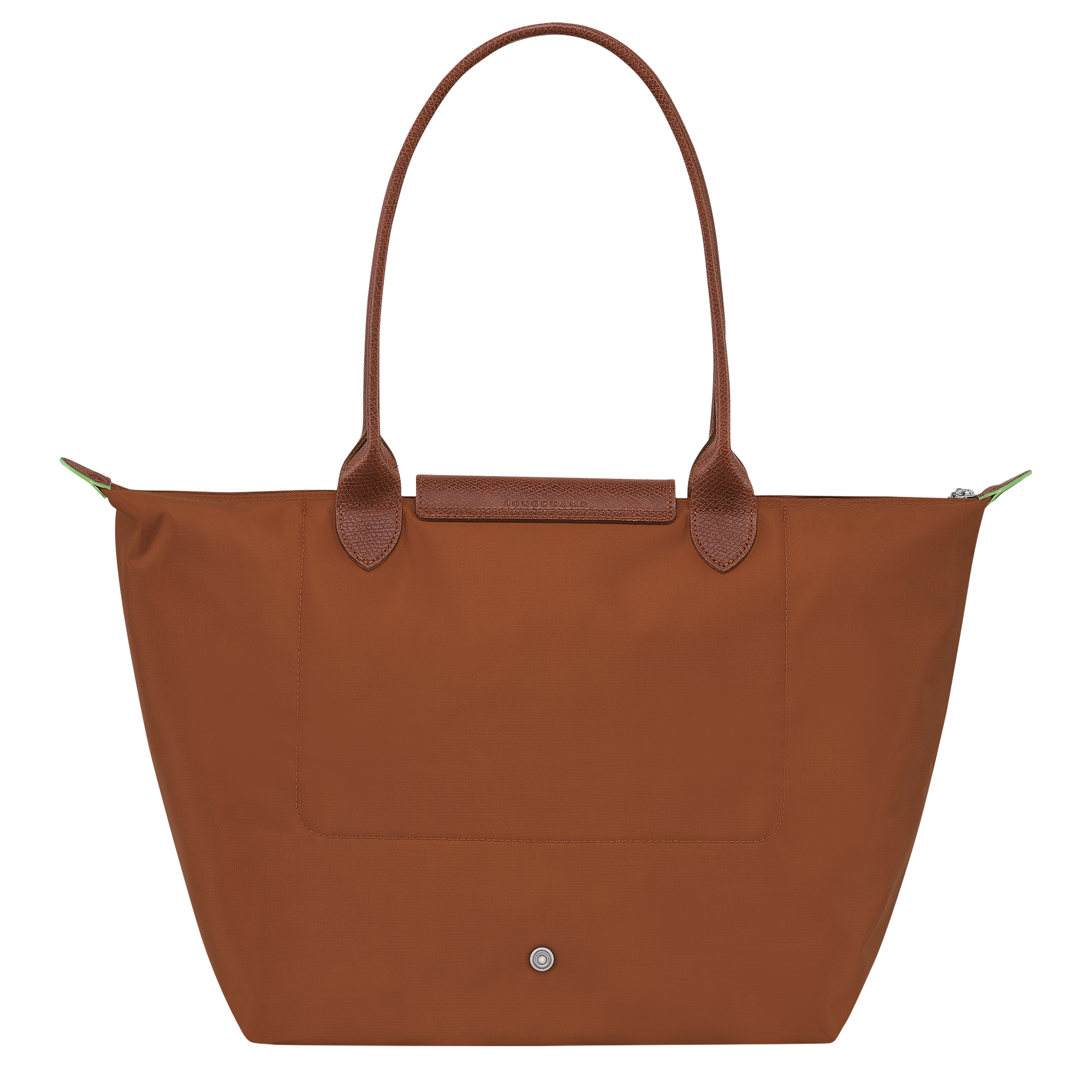 Le Pliage Green Tote bag L, Cognac