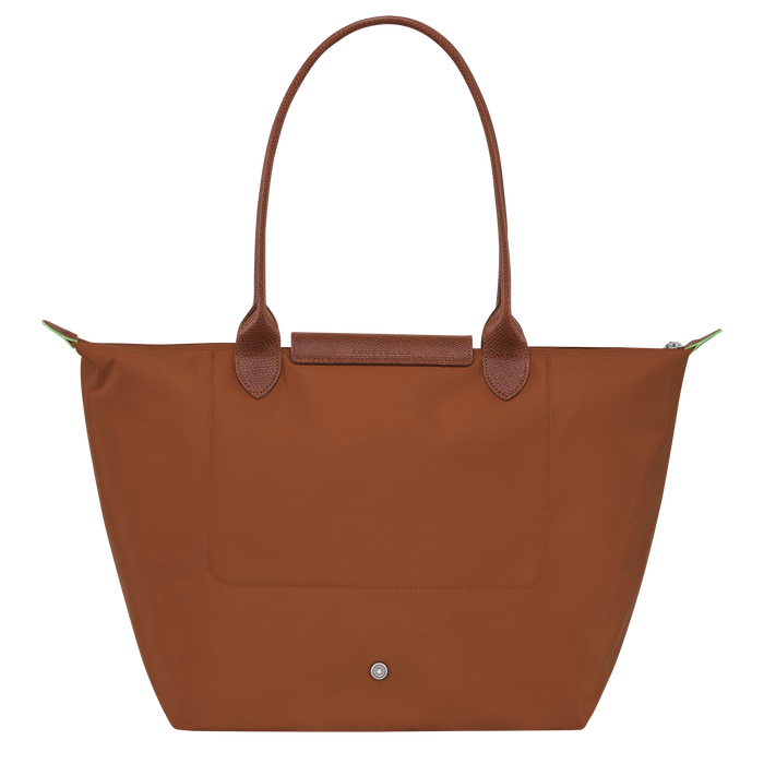 Le Pliage Green Tote bag L, Cognac