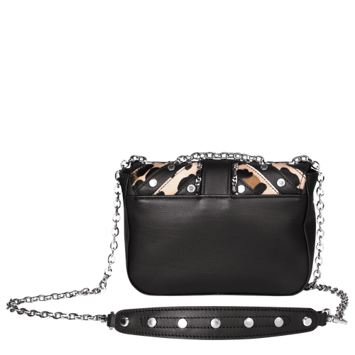 Sac porté épaule, Noir/Panthère Vue 3 de Sac porté épaule, Noir/Panthère, hi-res